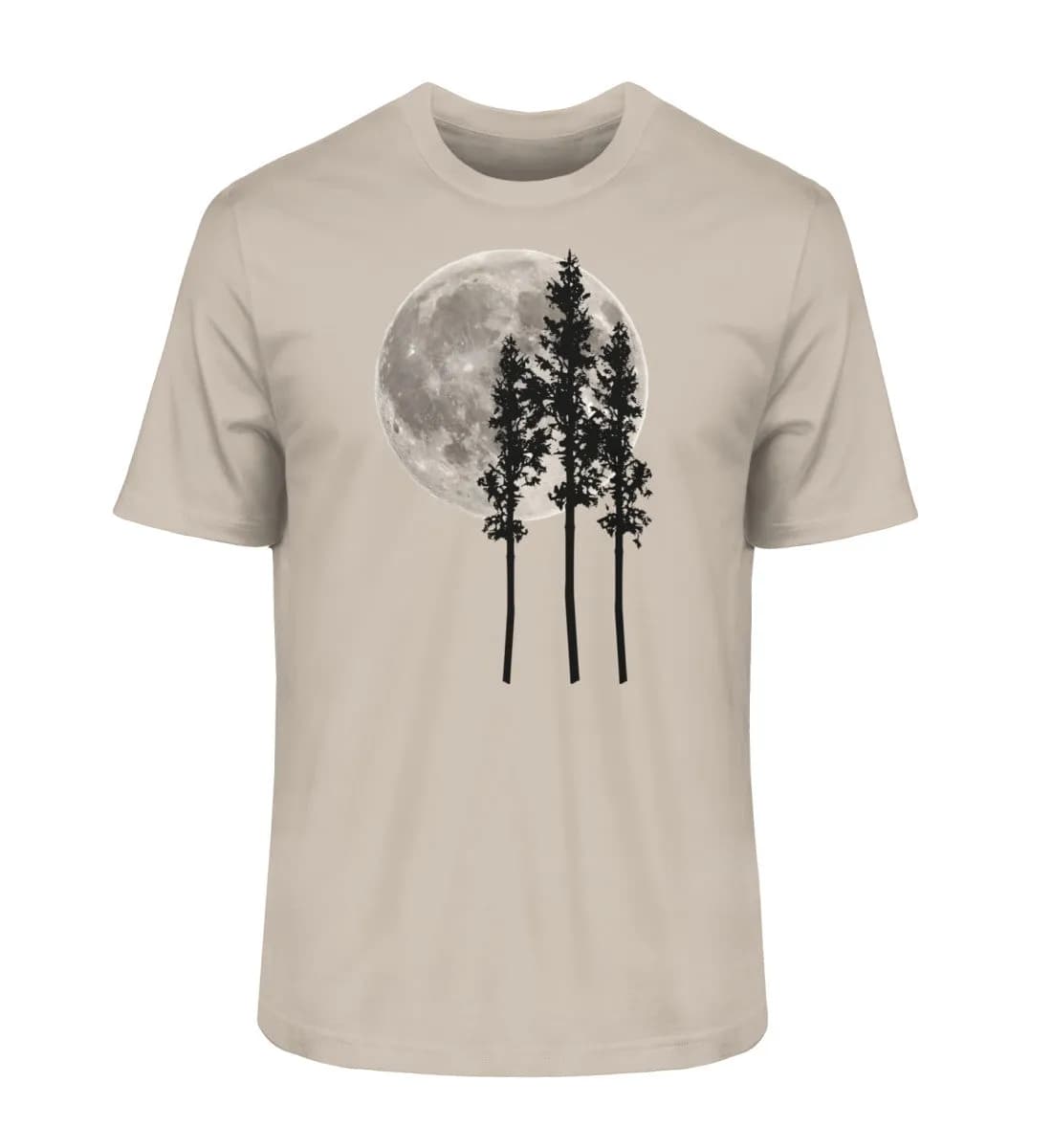 Drei Bäume im Vollmond - Herren Premium Bio Shirt