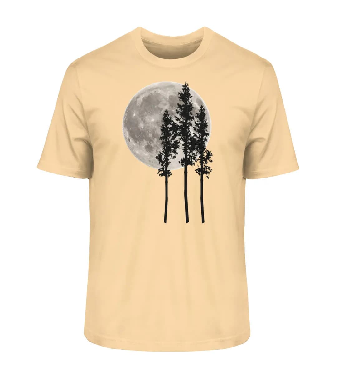 Drei Bäume im Vollmond - Herren Premium Bio Shirt