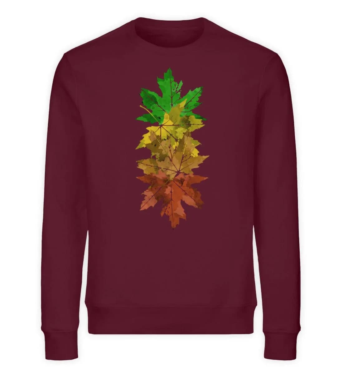 Ahornblätter - Unisex Bio Sweatshirt