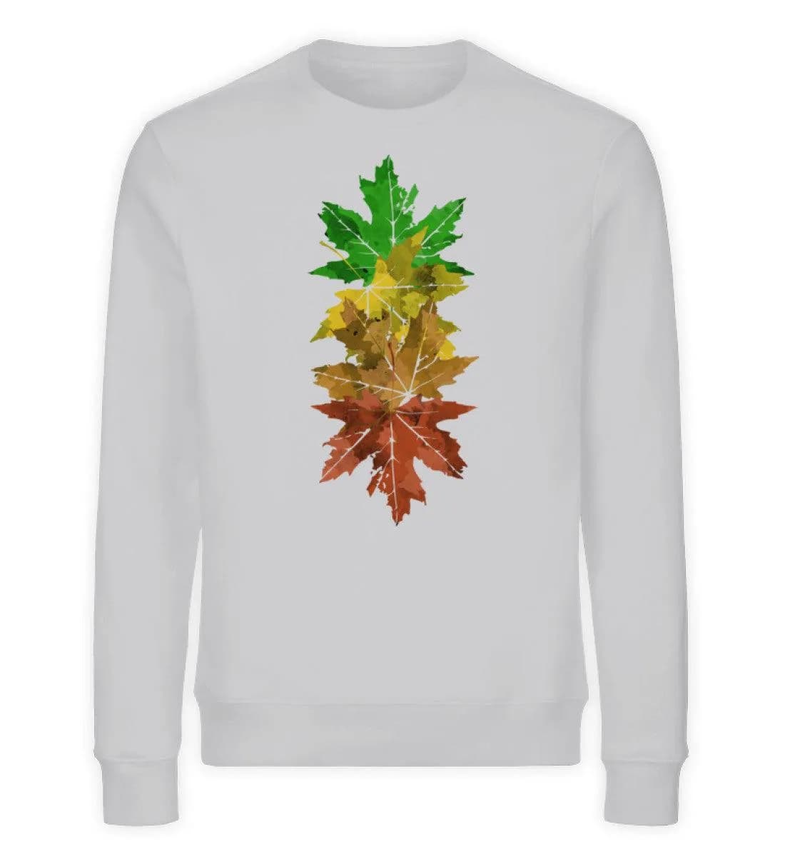 Ahornblätter - Unisex Bio Sweatshirt
