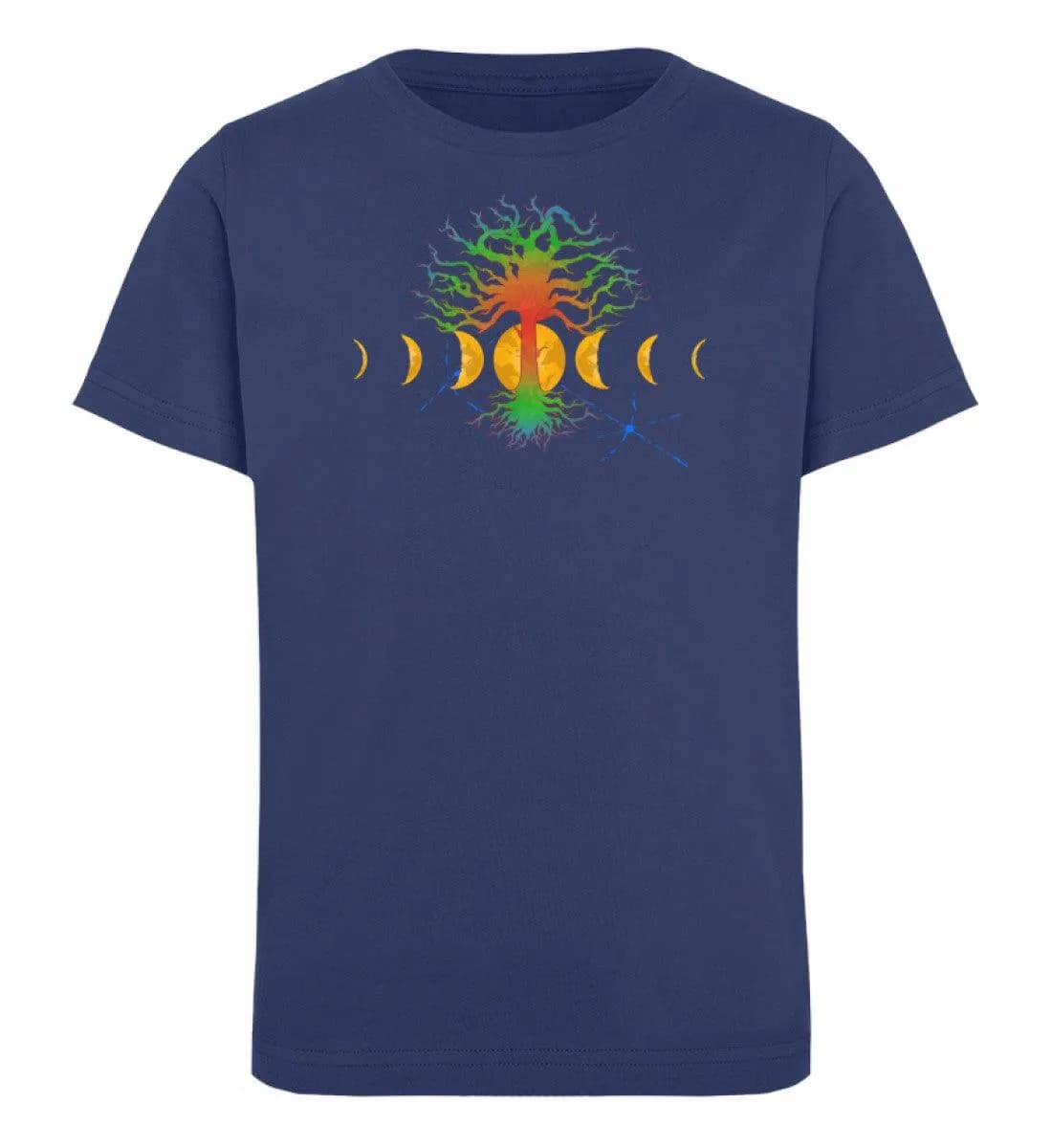 Hot Tree with moonphases - Kinder Bio T-Shirt