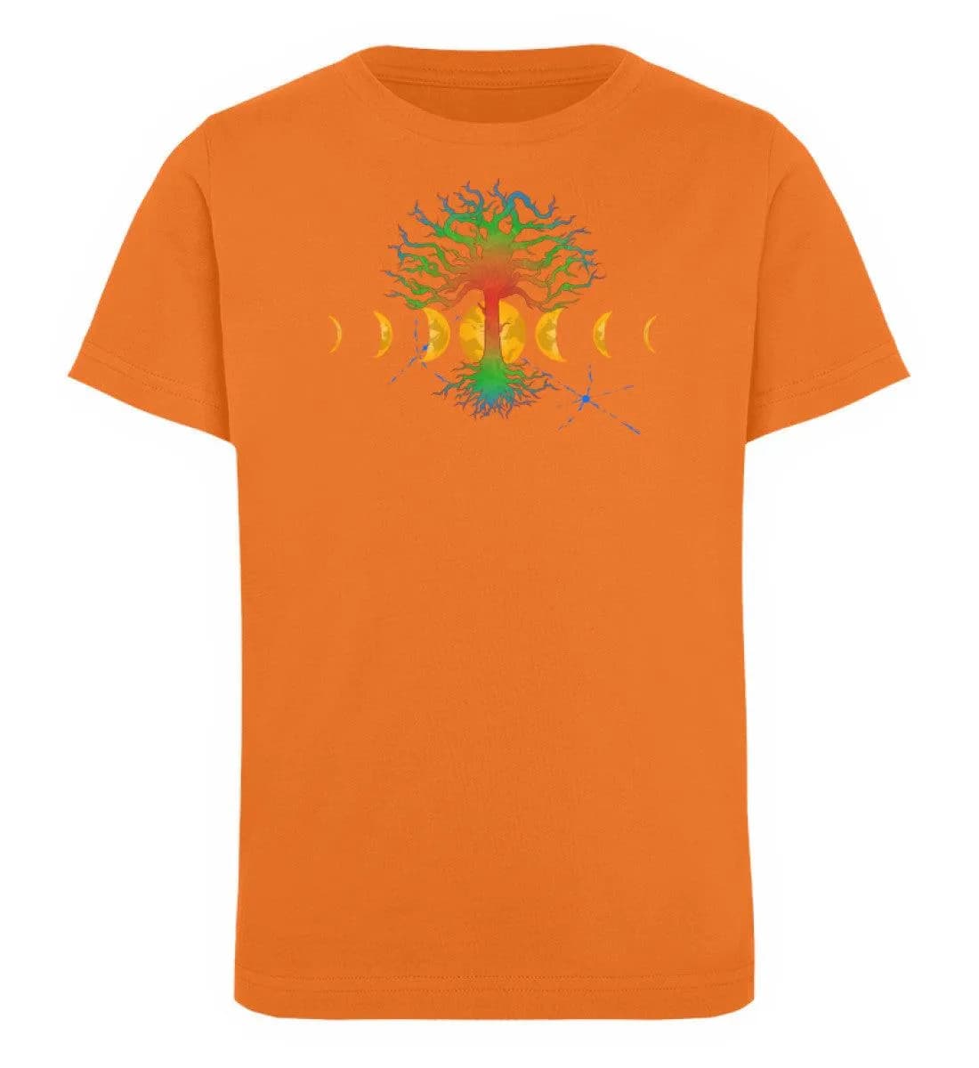 Hot Tree with moonphases - Kinder Bio T-Shirt