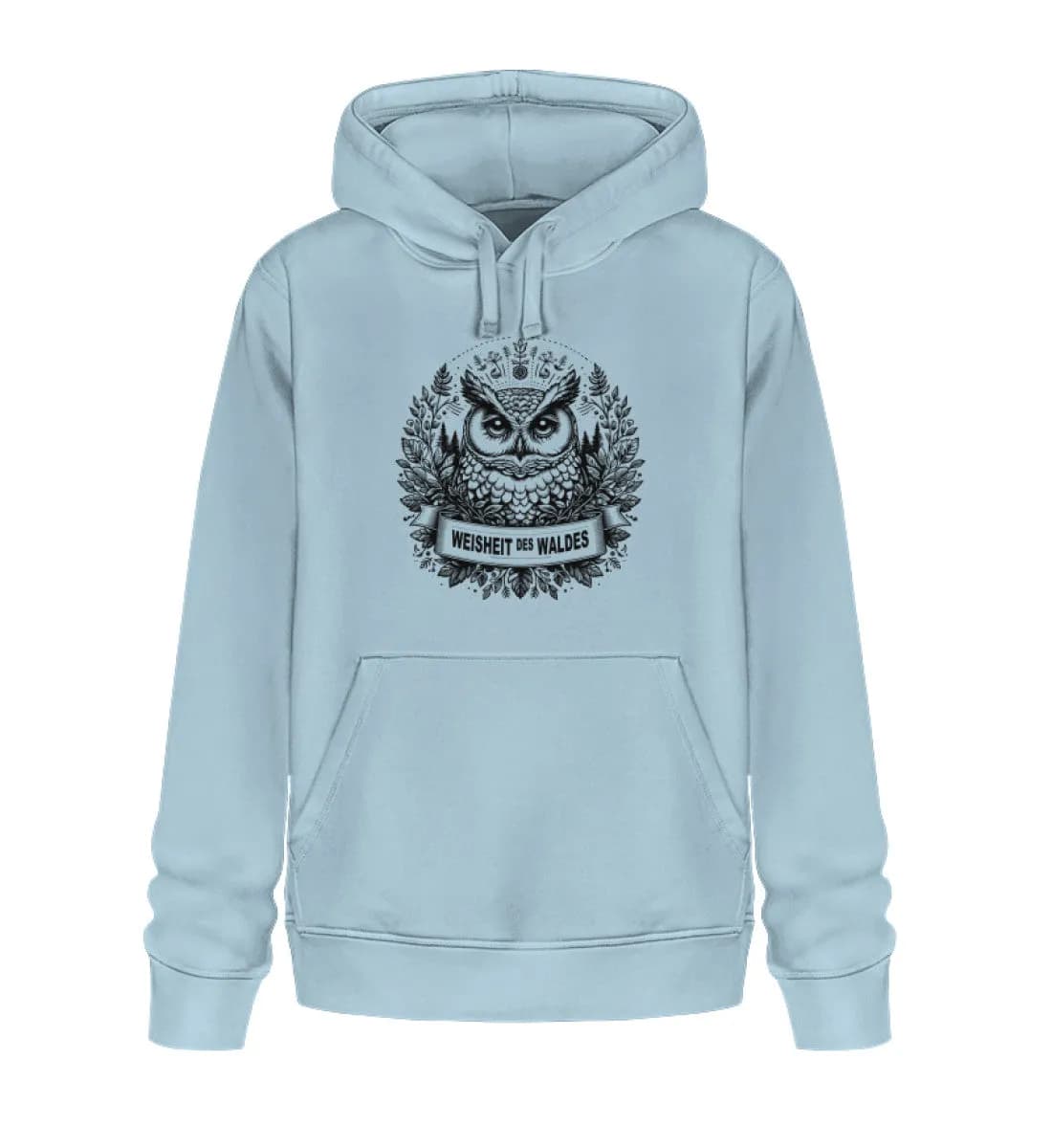 Weisheit des Waldes - Unisex Basic Bio Hoodie