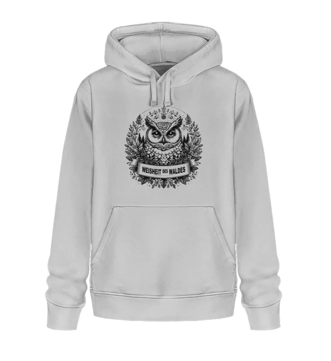 Weisheit des Waldes - Unisex Basic Bio Hoodie