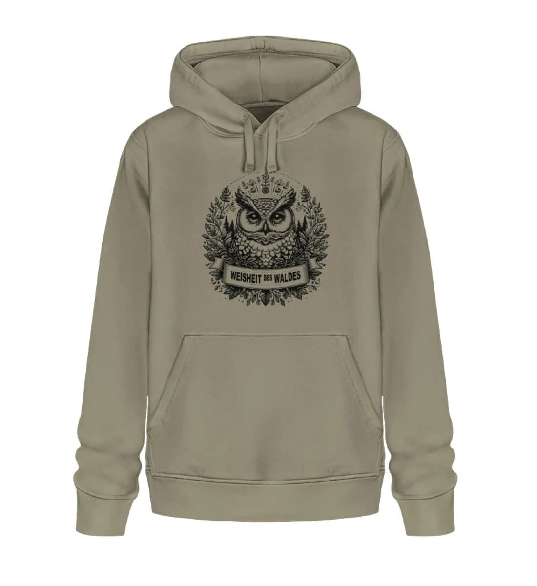 Weisheit des Waldes - Unisex Basic Bio Hoodie