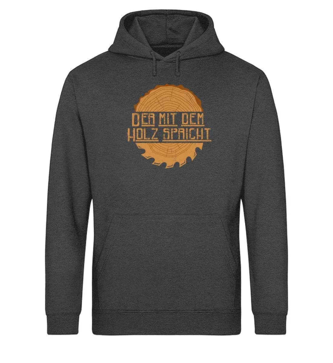Der mit dem Holz spricht - Unisex Basic Bio Hoodie