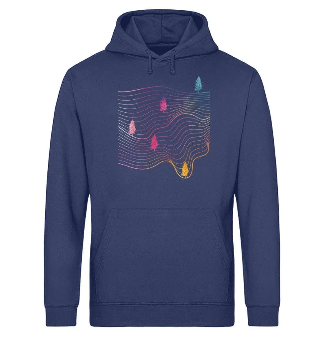 Sweeping Lines - Unisex Basic Bio Hoodie