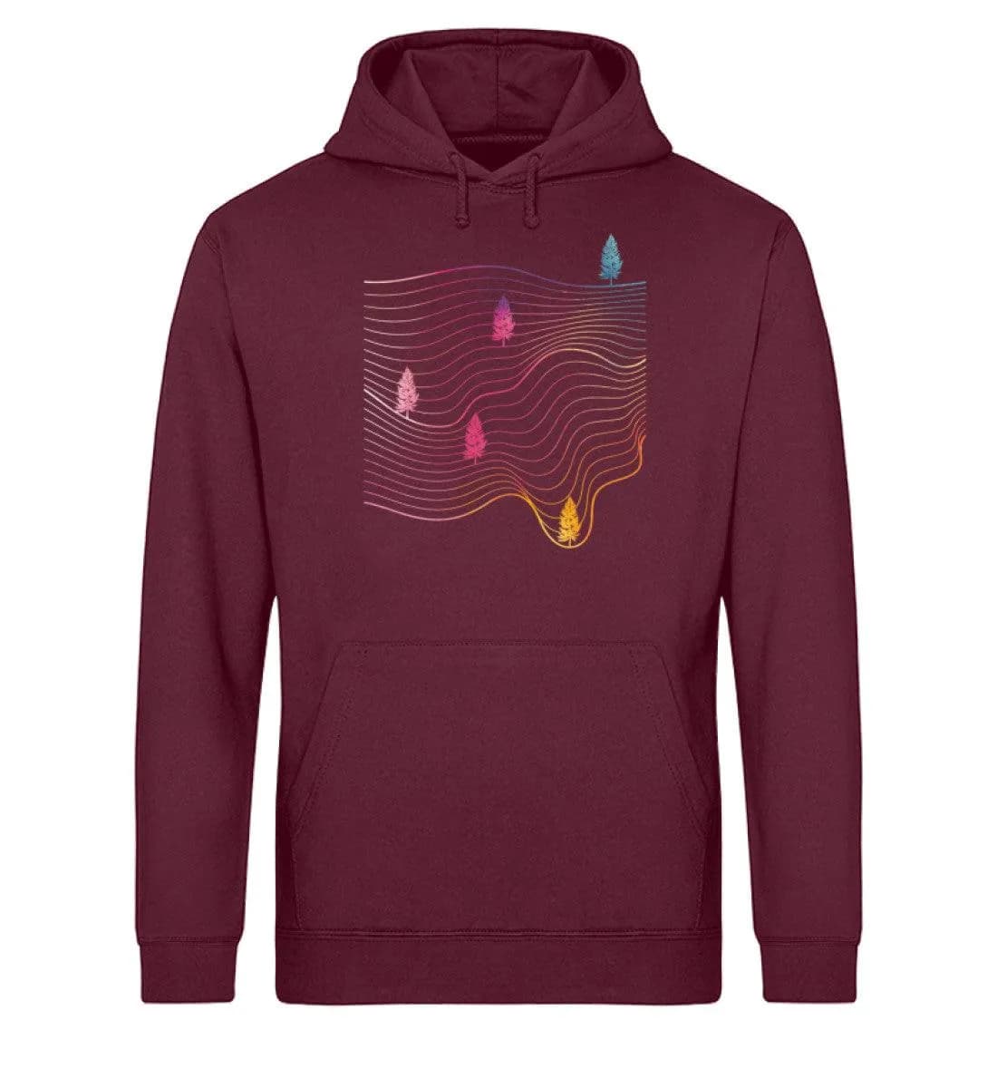 Sweeping Lines - Unisex Basic Bio Hoodie