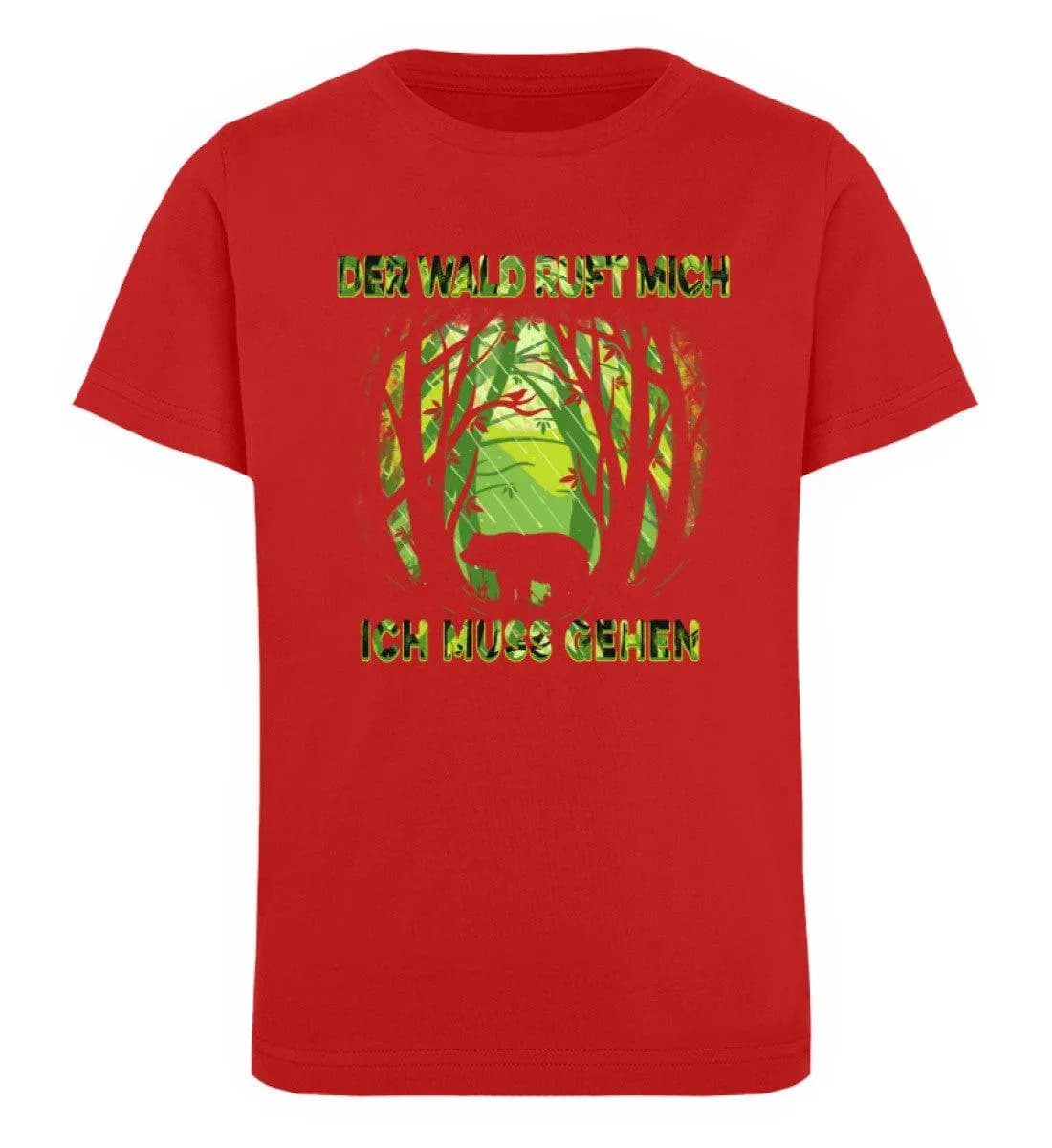 Der Wald ruft - Kinder Bio T-Shirt