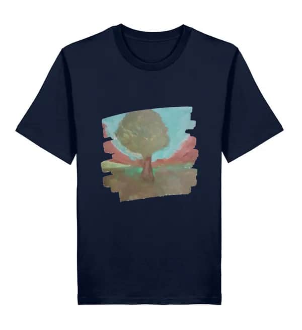 Baum im Tal - Herren Premium Bio Shirt