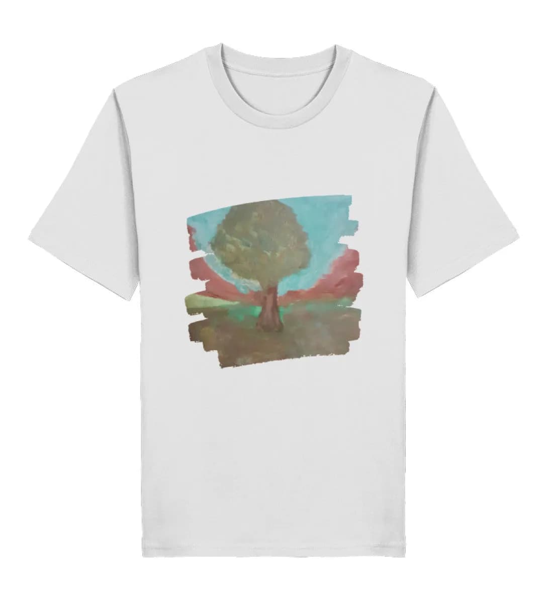 Baum im Tal - Herren Premium Bio Shirt