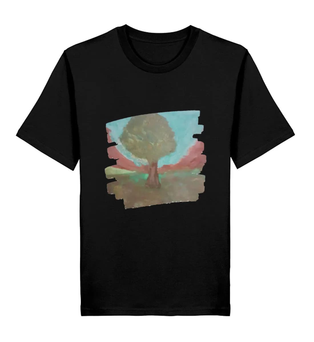 Baum im Tal - Herren Premium Bio Shirt