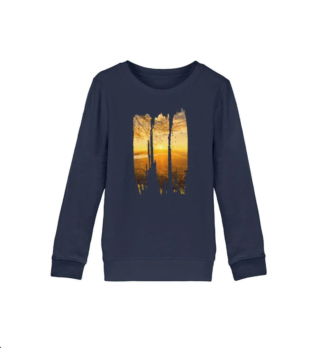 Lovely Nature Brush Sunset - Kinder Bio Sweatshirt