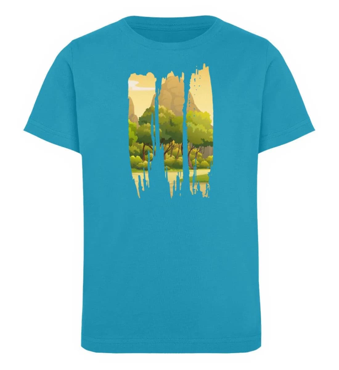 Lovely Nature Brush mountain - Kinder Bio T-Shirt