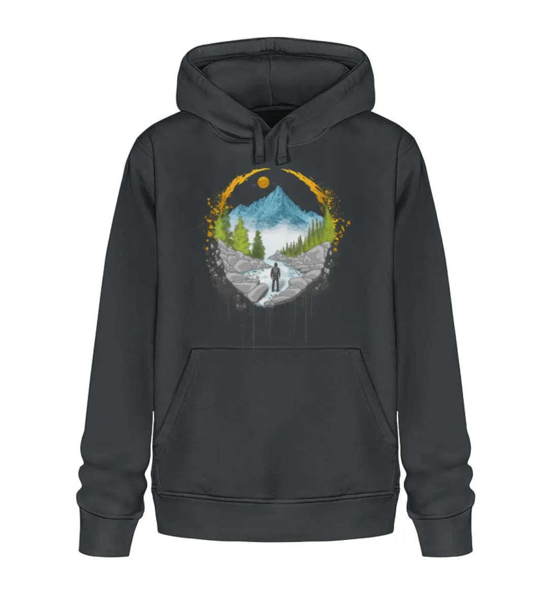 Mountain Path - Unisex Basic Bio Hoodie