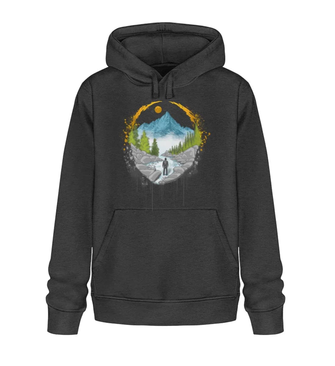 Mountain Path - Unisex Basic Bio Hoodie