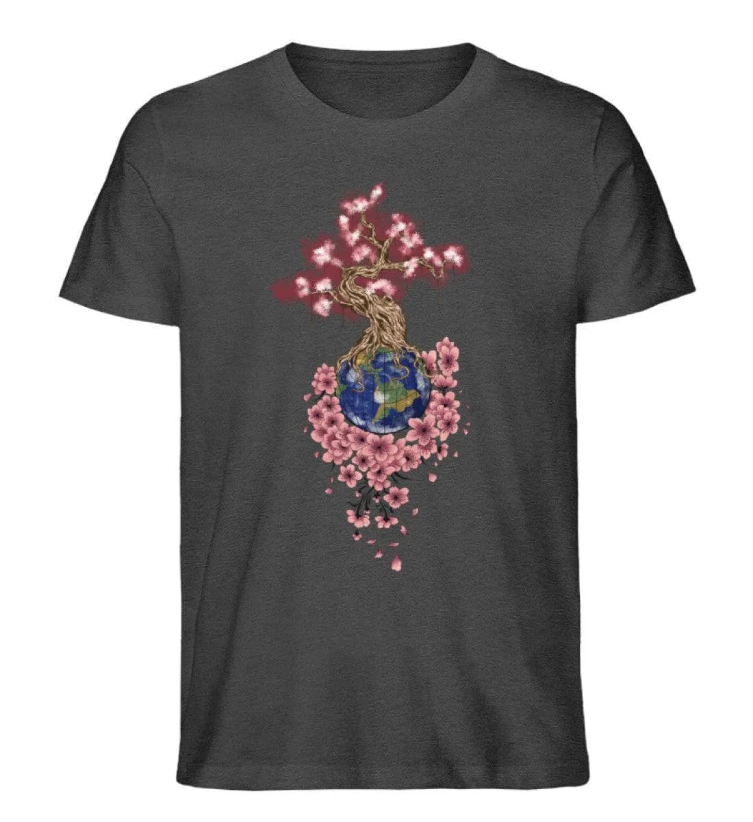 Flowertree earth - Herren Premium Bio Shirt