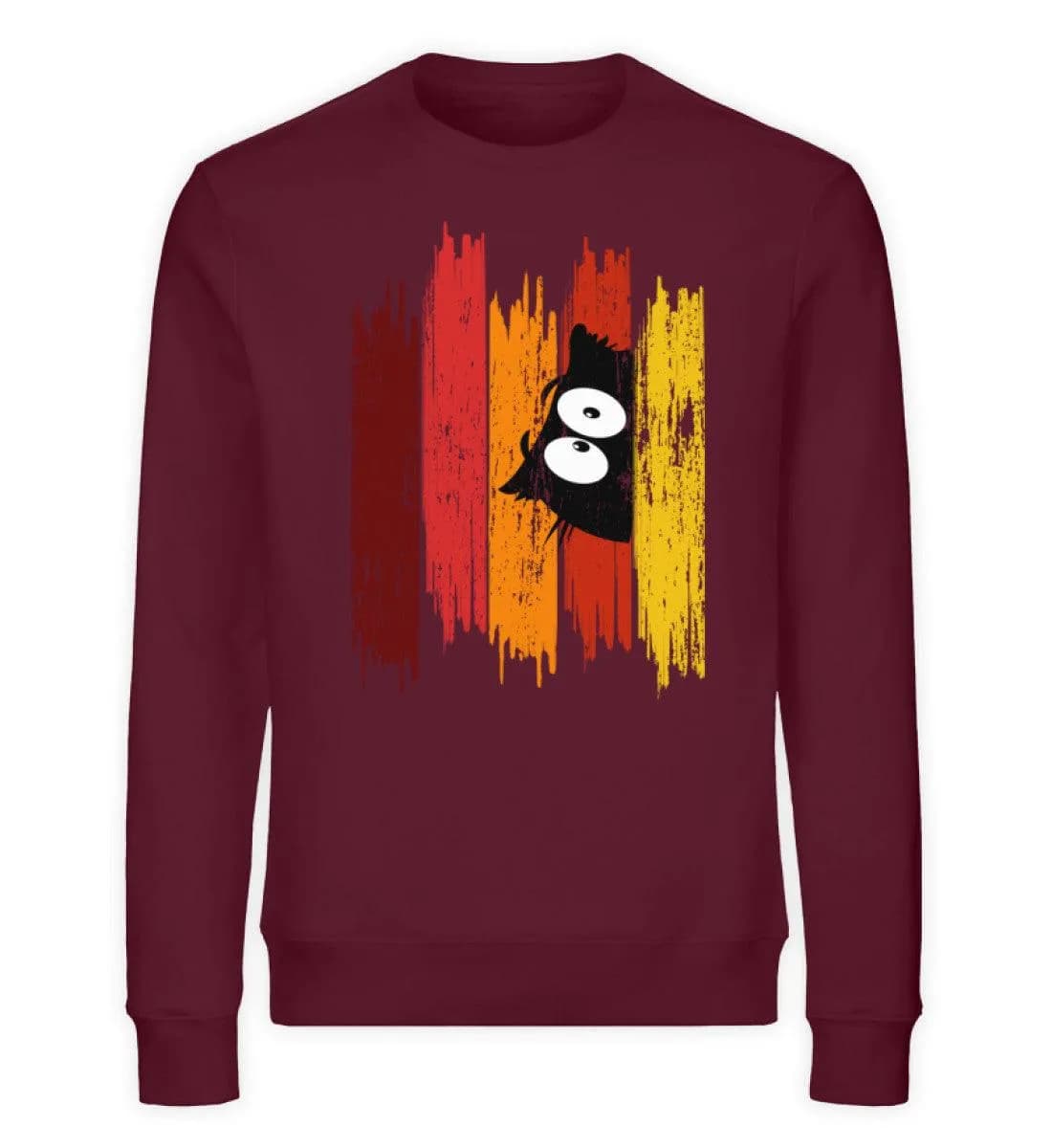 Owl Brushstroke - Unisex Bio Sweatshirt