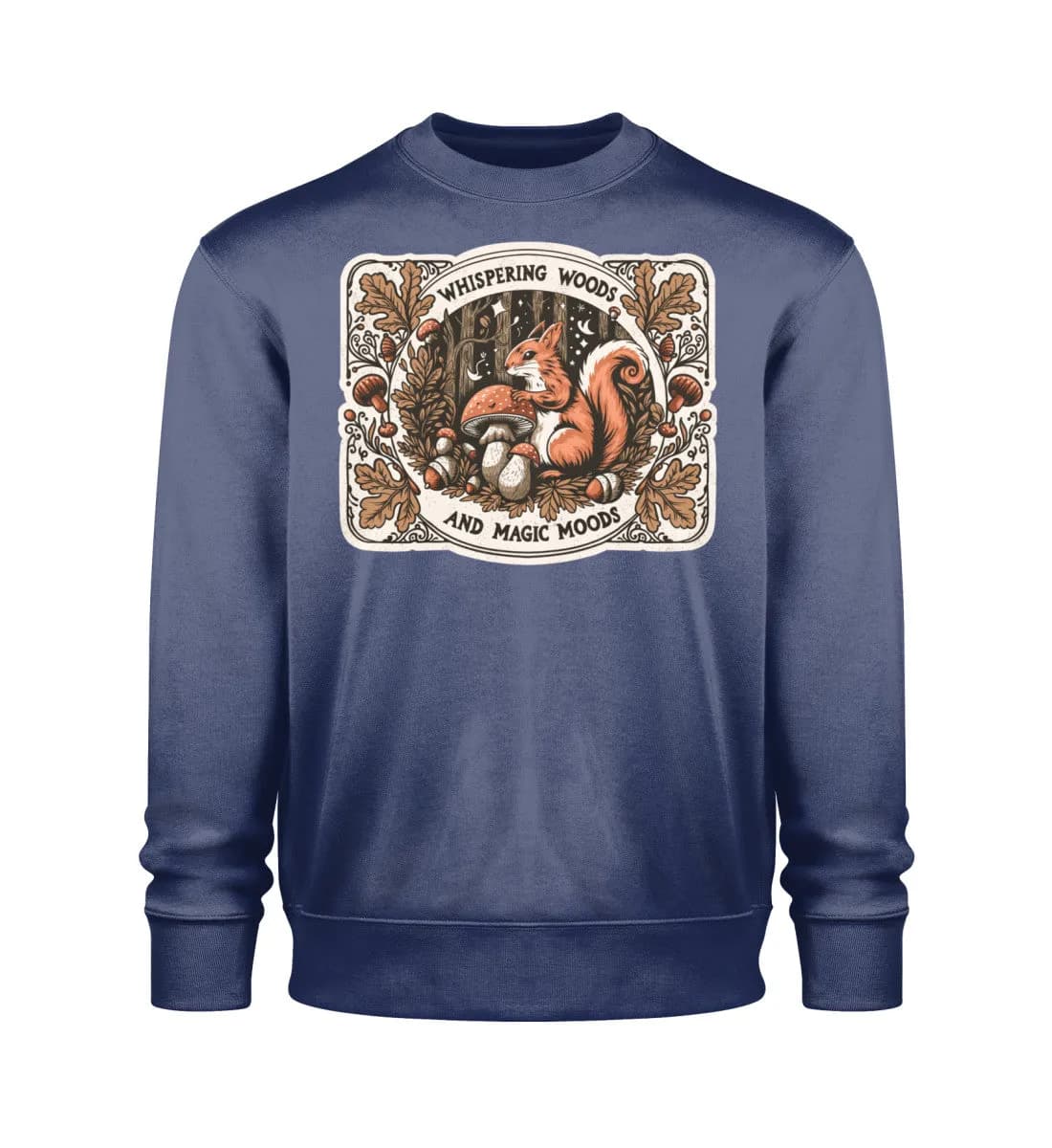 Whispering Woods Squirrel - Unisex Bio Sweatshirt