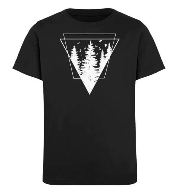 Wald im Dreieck - Kinder Bio T-Shirt