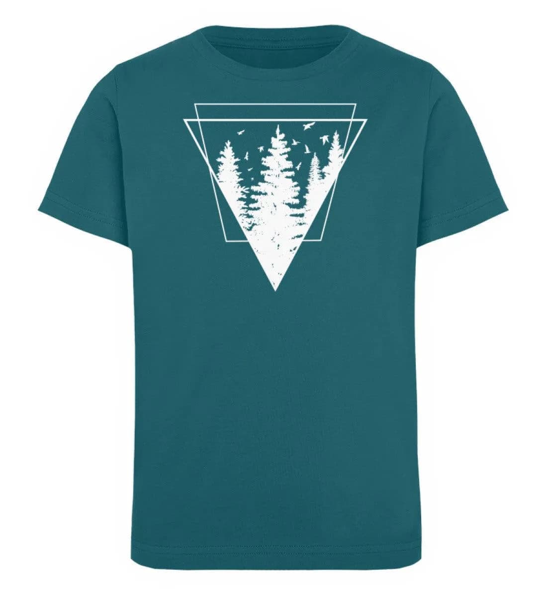 Wald im Dreieck - Kinder Bio T-Shirt