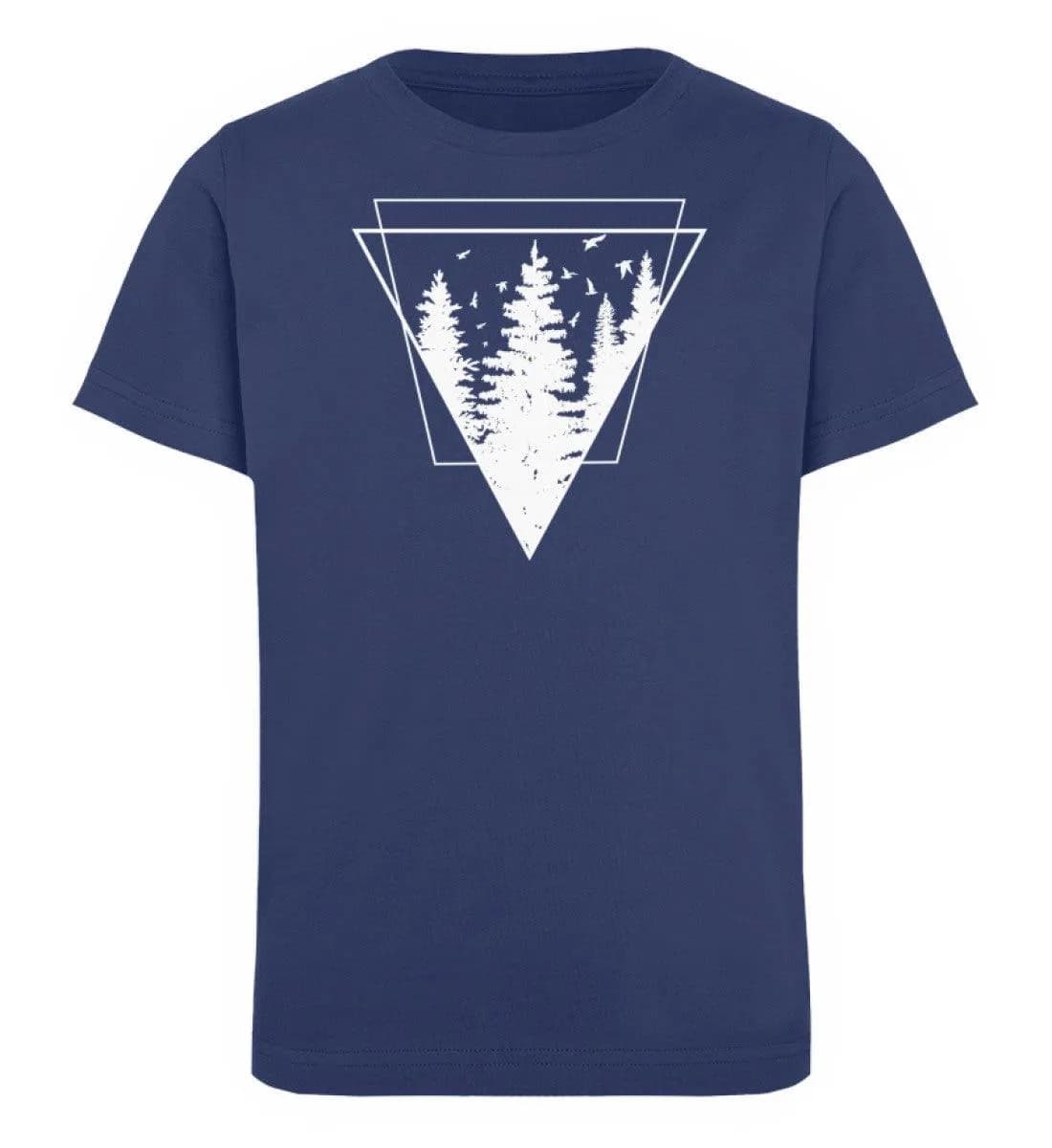Wald im Dreieck - Kinder Bio T-Shirt