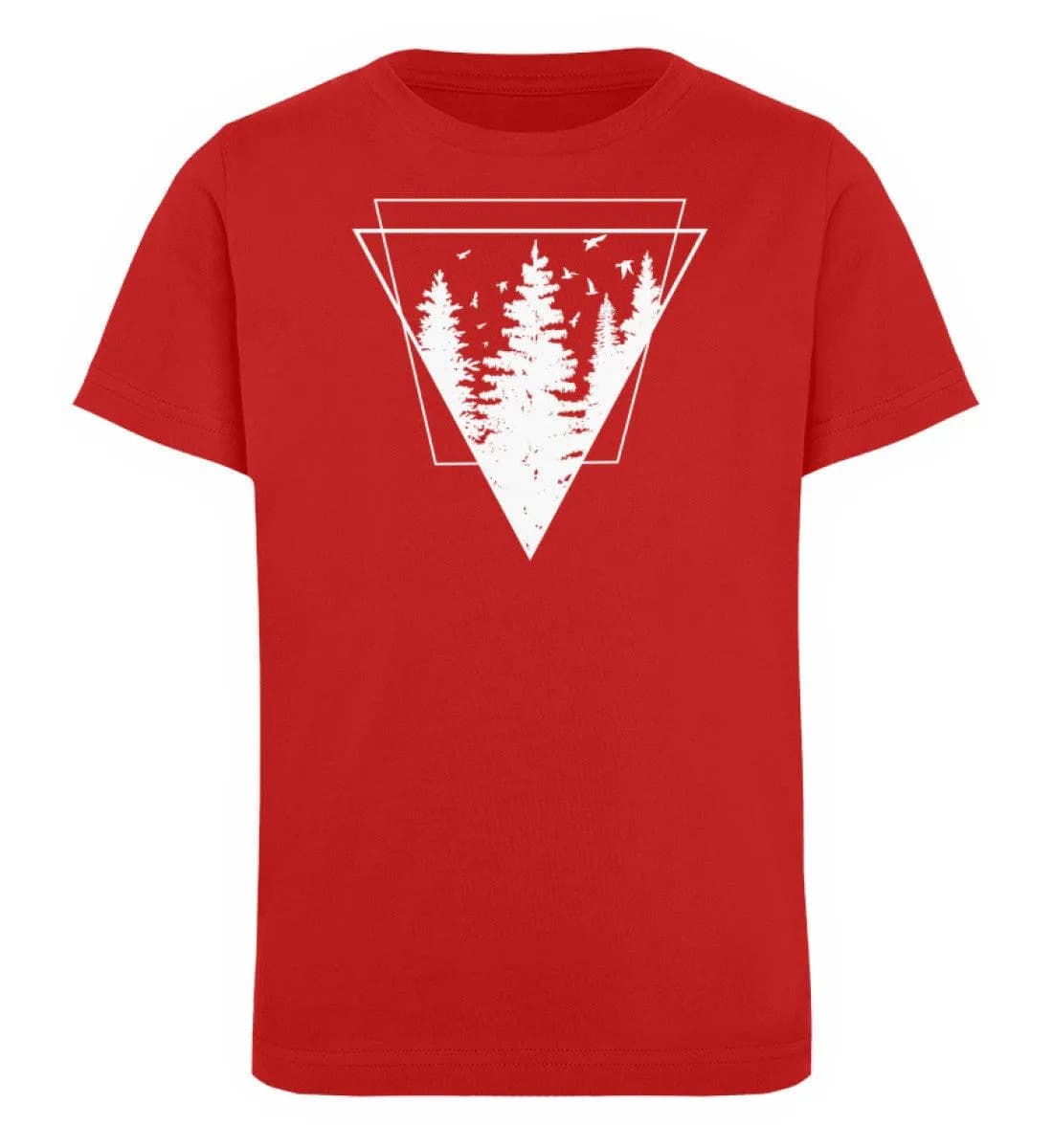 Wald im Dreieck - Kinder Bio T-Shirt