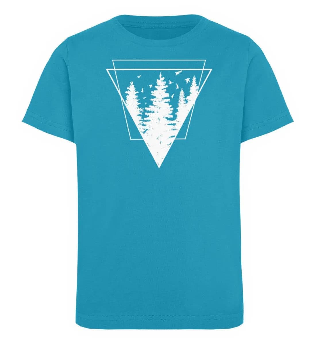 Wald im Dreieck - Kinder Bio T-Shirt
