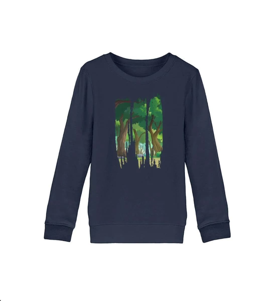 Lovely Nature Brush Forest - Kinder Bio Sweatshirt
