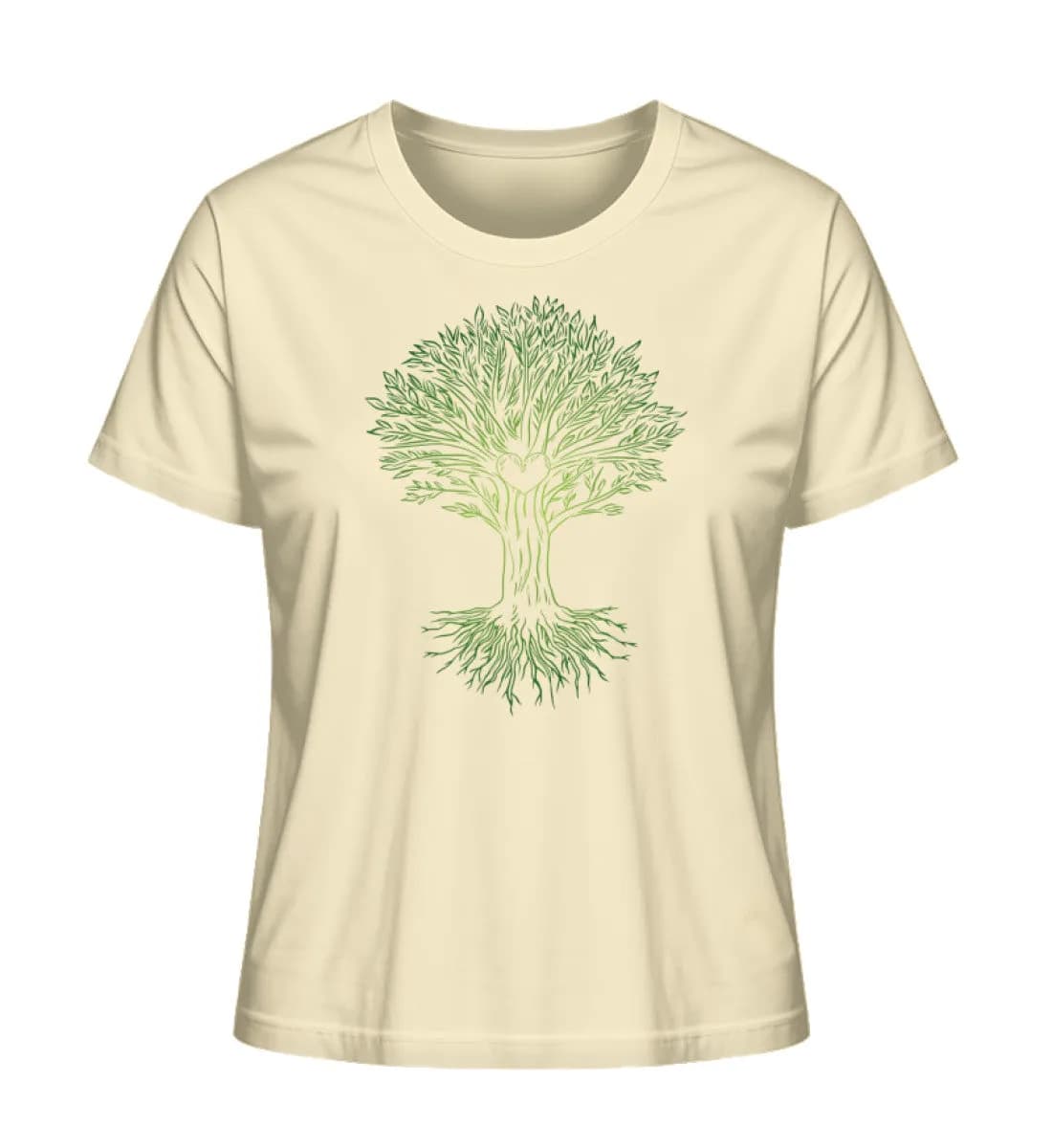 Herzbaum - Damen Premium Bio Shirt