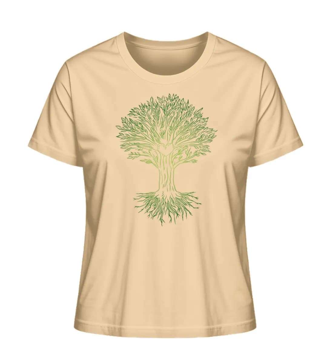 Herzbaum - Damen Premium Bio Shirt