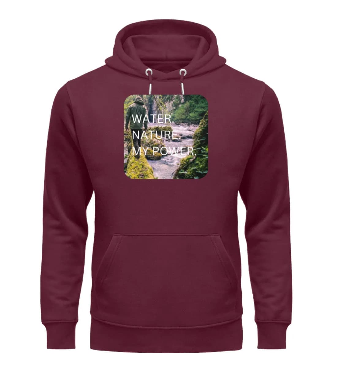 Water Nature My Power - Unisex Premium Bio Hoodie