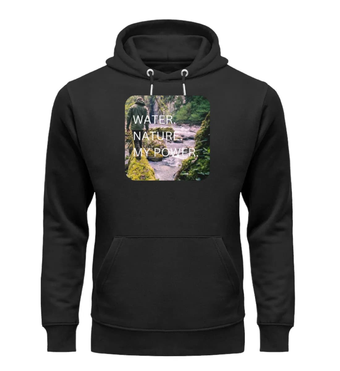 Water Nature My Power - Unisex Premium Bio Hoodie