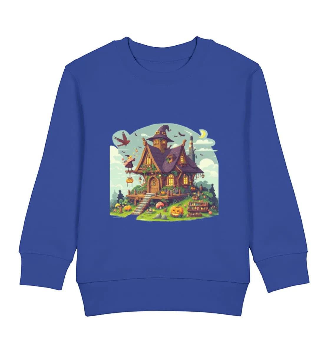 Hänsel und Gretel Hexenhaus - Kinder Bio Sweatshirt