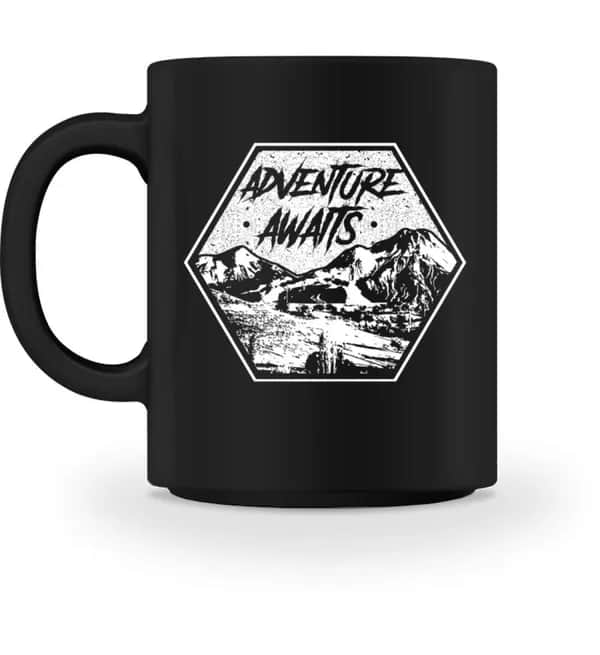 Adventure awaits - Tasse