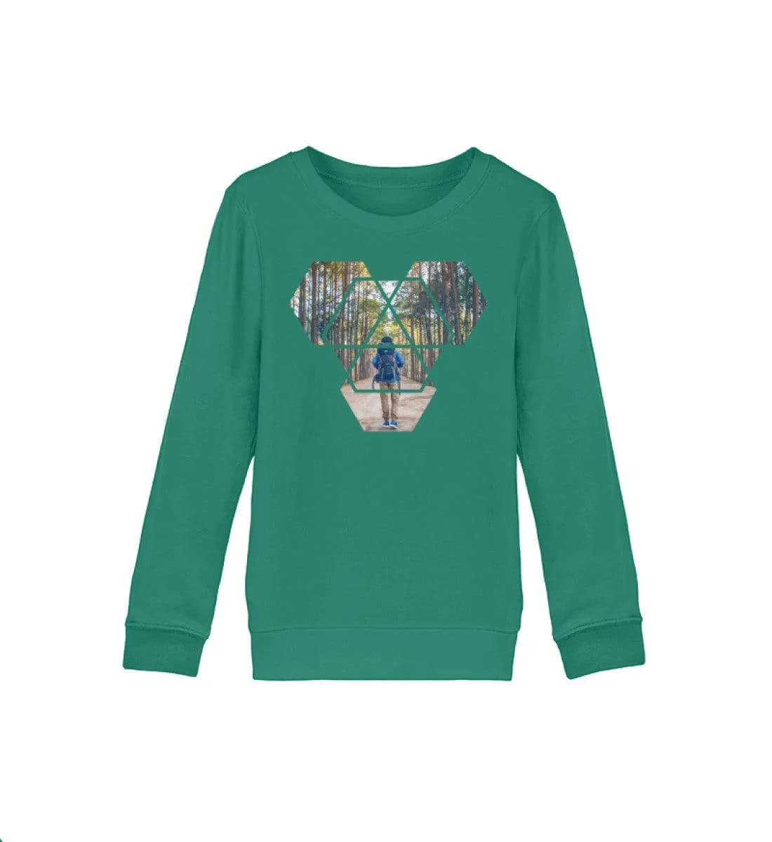 Hexagone Wandern - Kinder Bio Sweatshirt