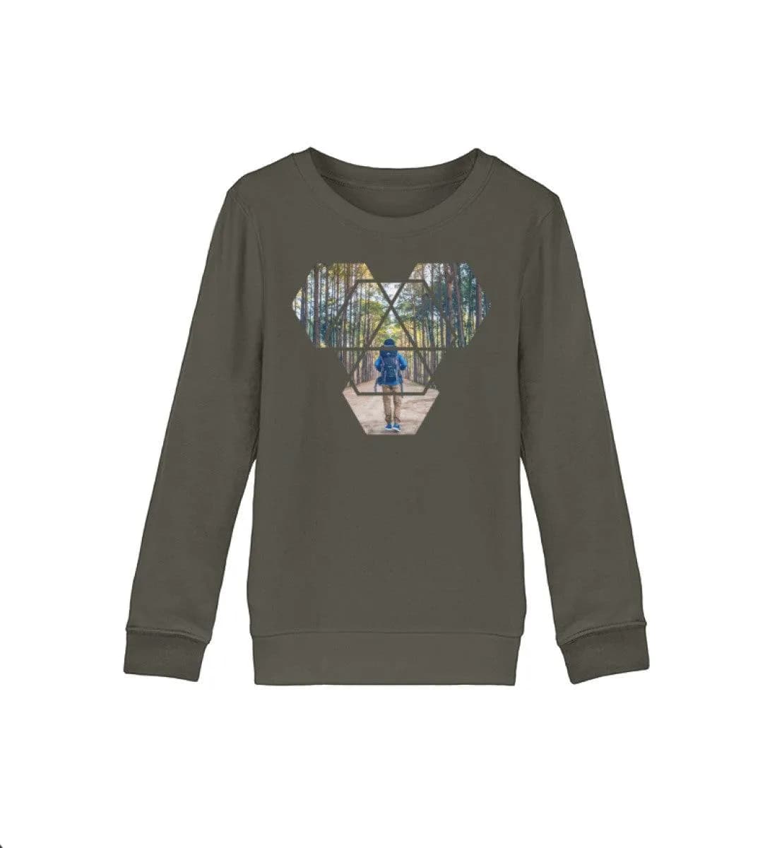 Hexagone Wandern - Kinder Bio Sweatshirt