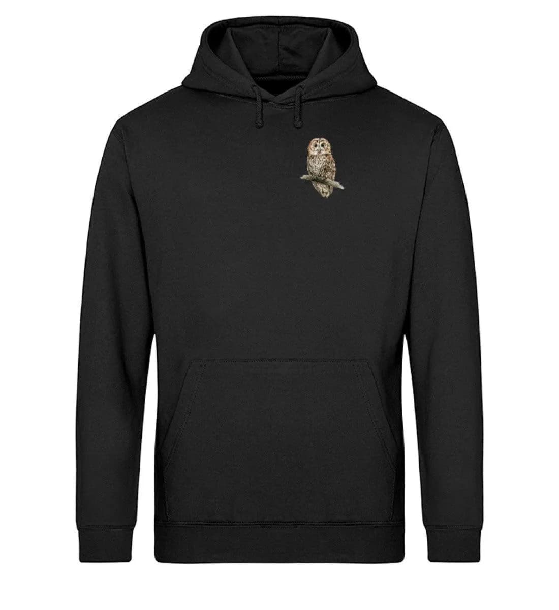 Owl Watercolor - Unisex Basic Bio Hoodie