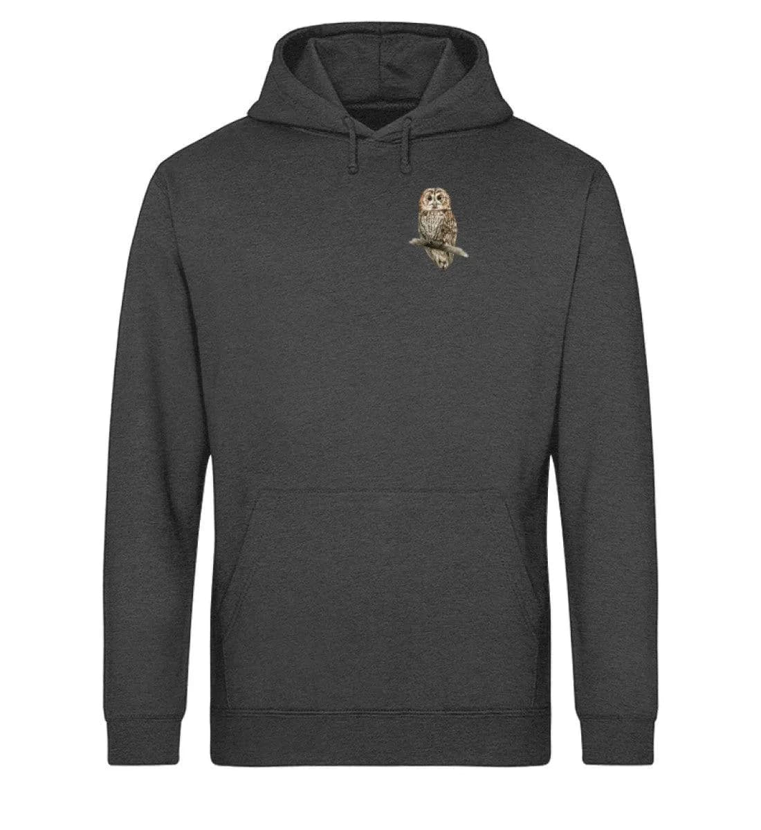 Owl Watercolor - Unisex Basic Bio Hoodie