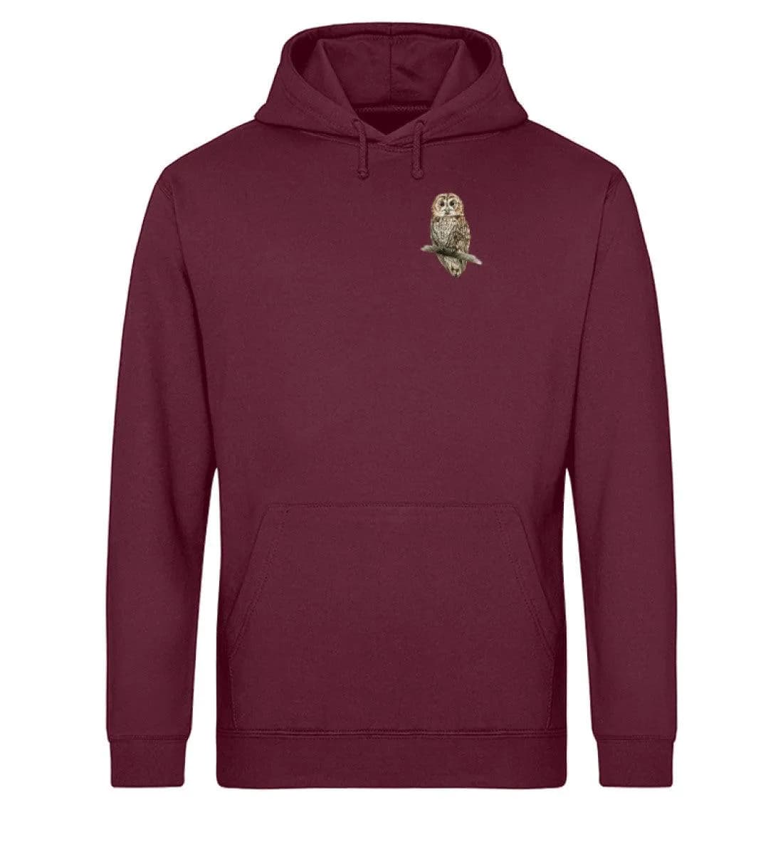 Owl Watercolor - Unisex Basic Bio Hoodie