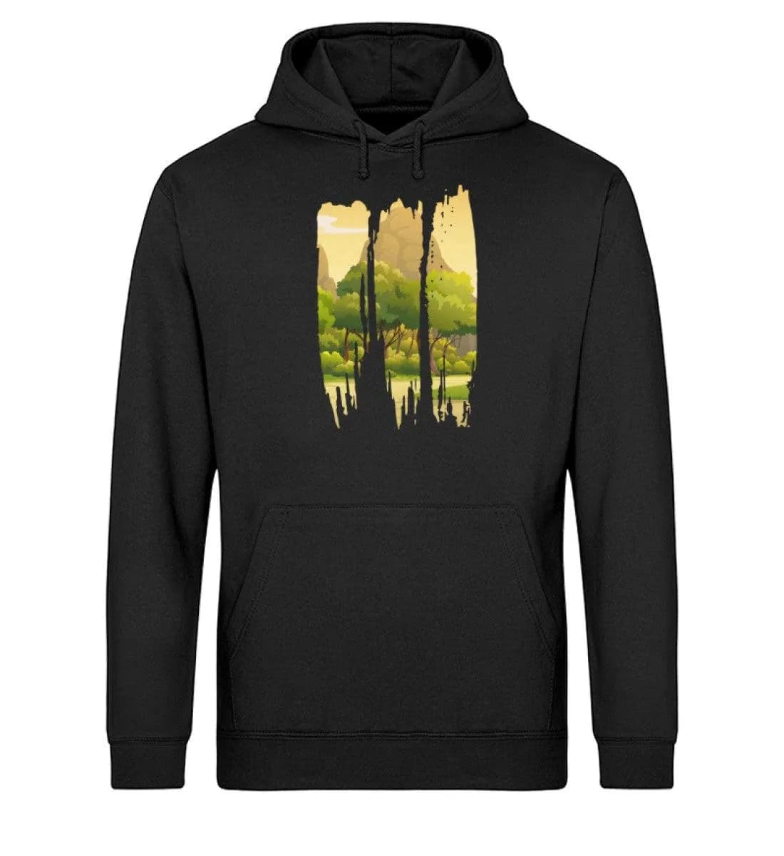 Lovely Nature Brush 2 - Unisex Basic Bio Hoodie
