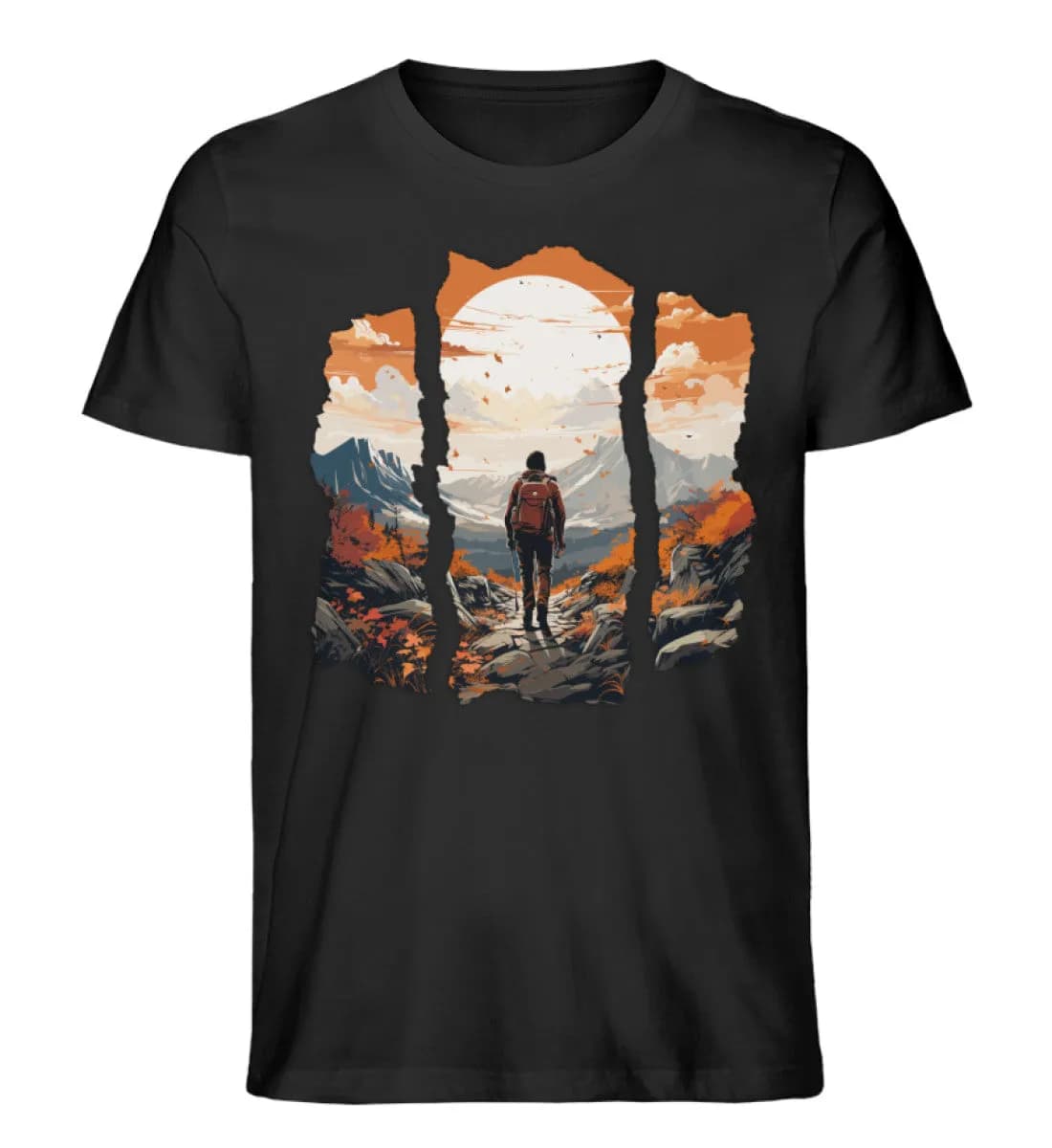 Hiking Autumn - Herren Premium Bio Shirt