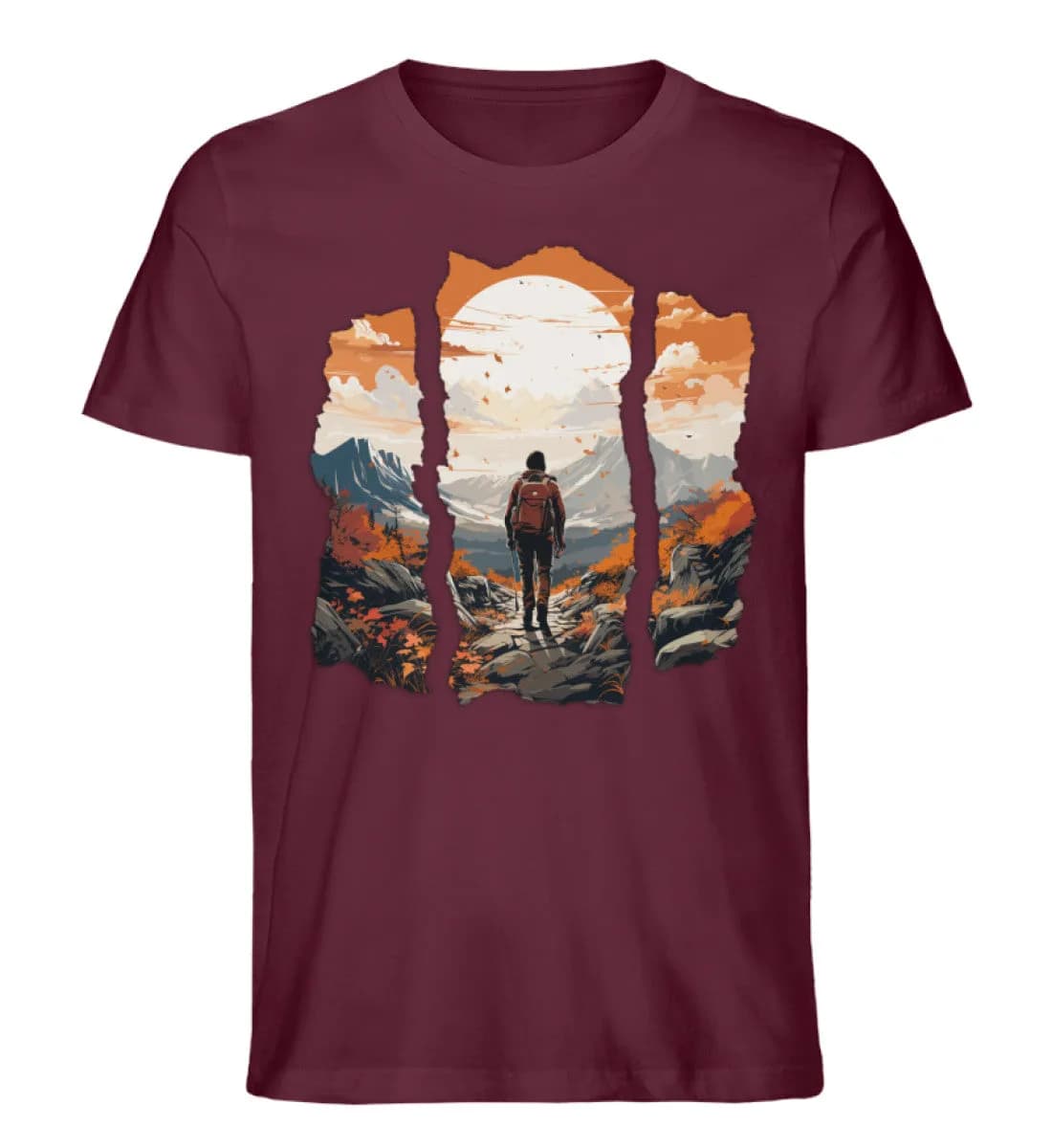 Hiking Autumn - Herren Premium Bio Shirt