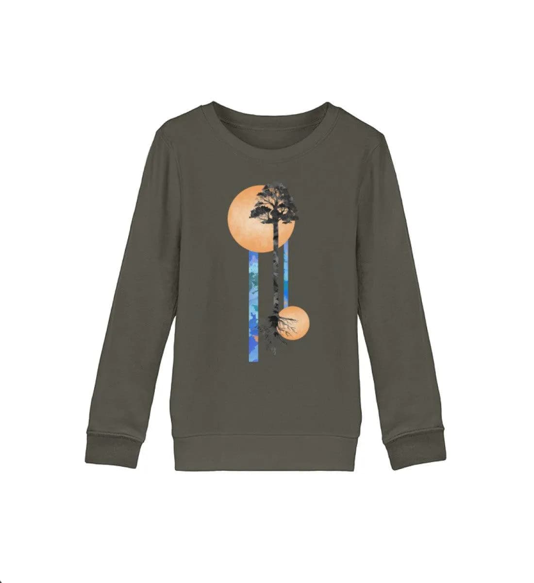 Long Watercolor tree - Kinder Bio Sweatshirt