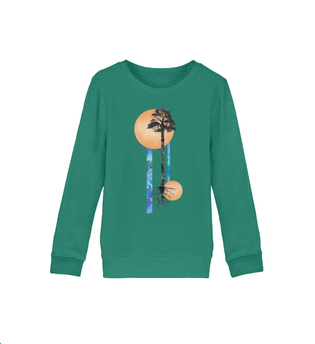 Long Watercolor tree - Kinder Bio Sweatshirt