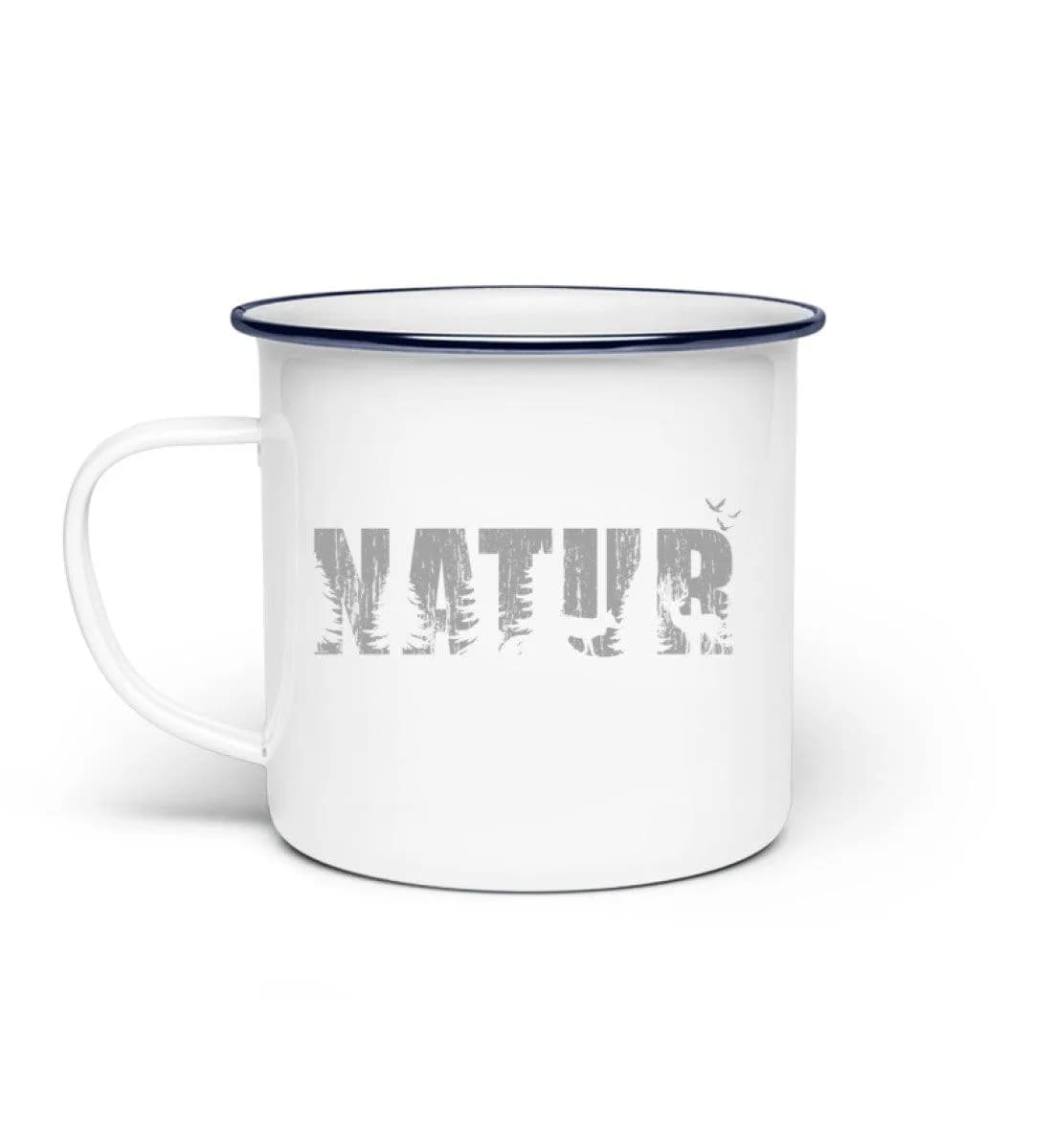 Natur - Emaille Tasse