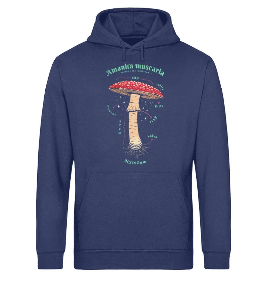 Anatomie Fliegenpilz - Unisex Basic Bio Hoodie