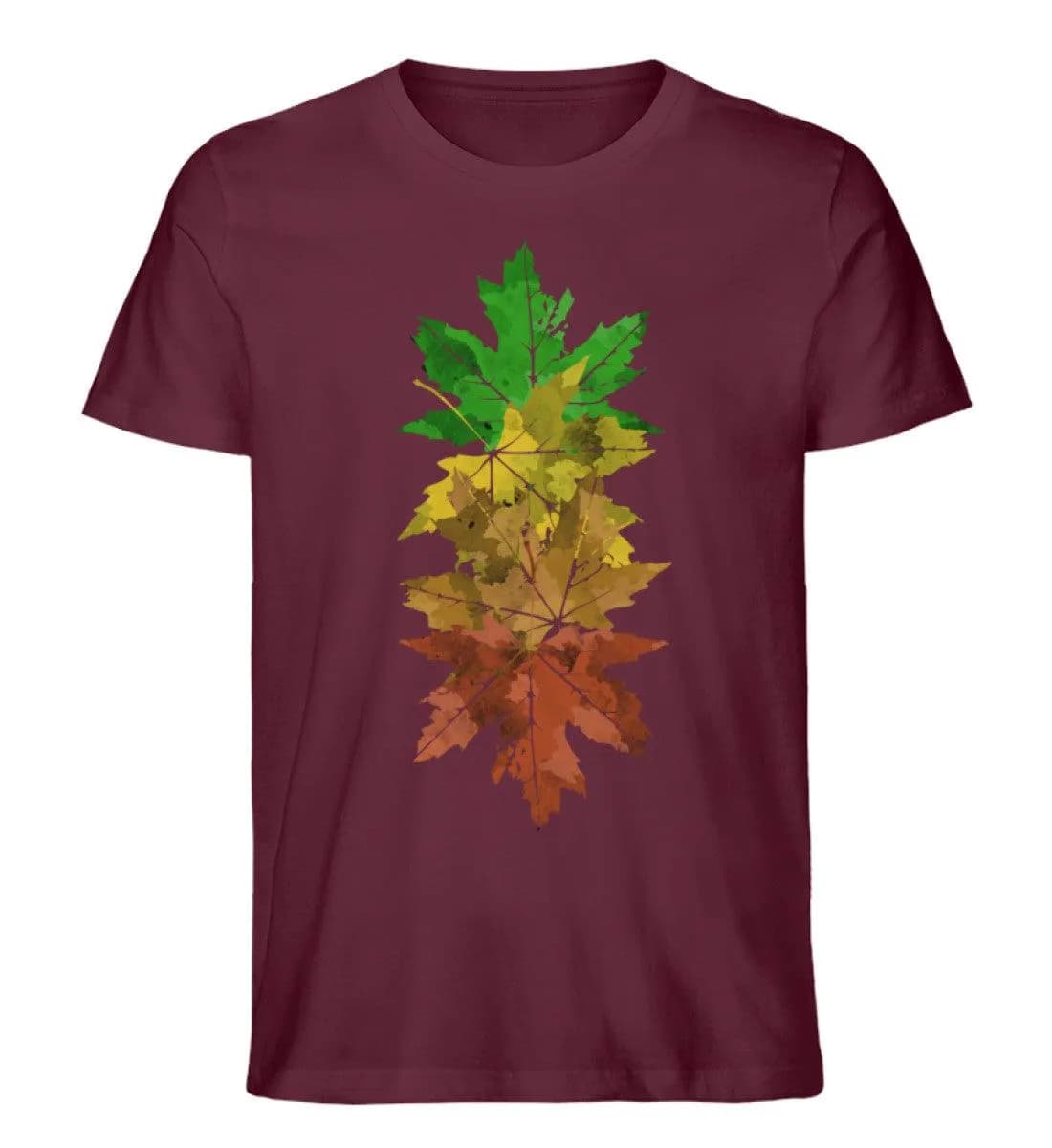 Ahornblätter - Herren Premium Bio Shirt