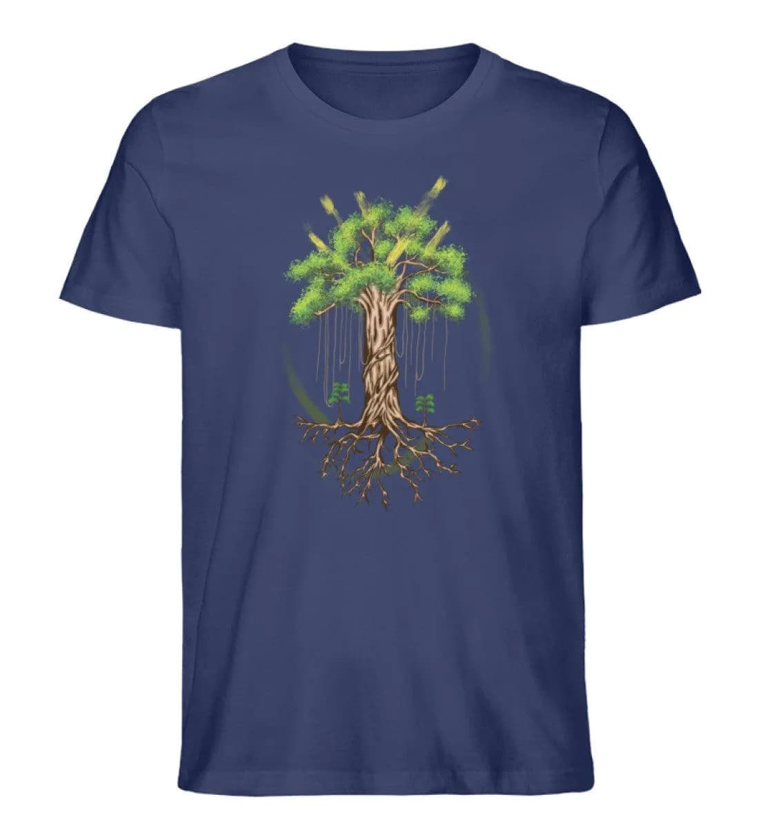 Big tree shining - Herren Premium Bio Shirt