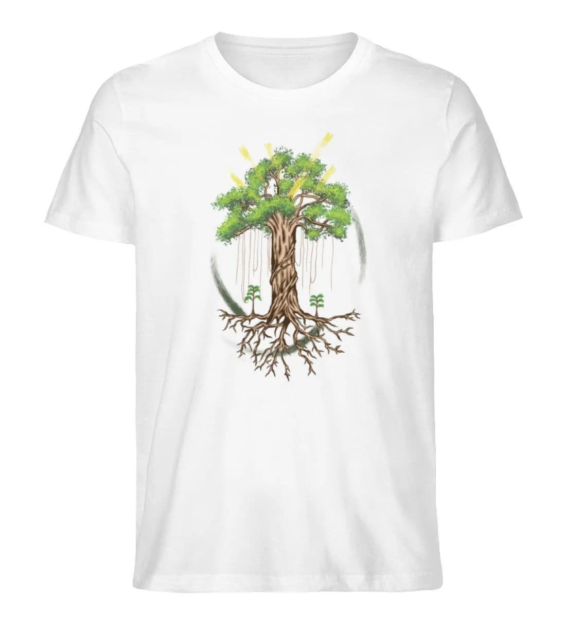 Big tree shining - Herren Premium Bio Shirt